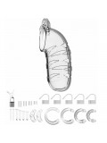 - N.5 CHASTITY PENIS CAGE - TRANSPARENT 8714273290700 review