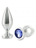 METALHARD ANAL PLUG DIAMOND CRISTAL SMALL 5.71CM 8439004005412