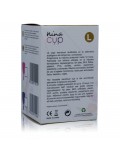 NINA CUP MENSTRUAL CUP SIZE PINK L 8425402155219 package