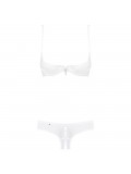 OBSESSIVE ALABASTRA CROTCHLESS SET WHITE photo