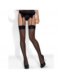 OBSESSIVE STOCKINGS S800 - BLACK - S/M 5901688205457