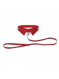 OUCH CLASSIC COLLAR WITH LEASH RED 8714273580993 toy