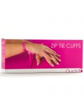 DISPOSABLE OUCH! ZIP TIE CUFFS PINK toy