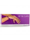 DISPOSABLE OUCH! ZIP TIE CUFFS PURPLE toy