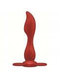 OUCH EXTRA PLEASURE DOUBLE PENETRATOR RED 8714273795885