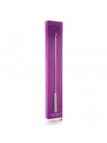 OUCH! LEATHER SQUARE TIPPED METAL CROP PURPLE toy
