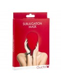 OUCH SUBJUGATION MASK RED photo 8714273949714