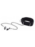 OUCH VELCRO COLLAR BLACK 8714273307316 photo