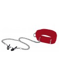 OUCH VELCRO COLLAR RED 8714273307323 toy