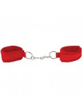 OUCH VELCRO CUFFS HAND ANKLES RED 8714273309501 photo