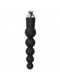 OUCH! -  WHIP WITH CURVED SILICONE DILDO - BLACK 8714273297754 photo