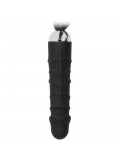 OUCH! - WHIP WITH REALISTIC SILICONE DILDO - BLACK 8714273297693 photo