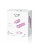 OVO R4 REMOTE CONTROLLED BULLET RECHARGABLE PINK 4053856998249 toy