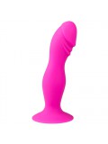 Pink Silicone Suction Cup Dildo 8718627526613