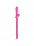 JUMBO STRAW PINK