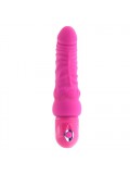 Power Stud Curvy Vibrator Waterproof Pink 6.75 Inch 716770069917