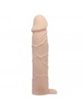 PRETTY LOVE REALISTIC PENIS SLEEVE WITH BALL STRAP 18 CM 6959532317848 image