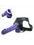 Purple Delight Hollow Strap-On 603912153736