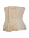 QUEEN CORSETS BEIGE FLOWER SIZE S 8440476247856