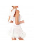 QUEEN COSTUME SEXY ADULT ANGEL WHITE ONE SIZE 700604690552 photo