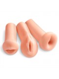 Extreme Toyz All 3 Holes Masturbators 603912751864
