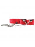 REVERSIBLE COLLAR AND WRIST CUFFS - RED image 8714273786500