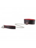 REVERSIBLE COLLAR WITH LEASH- RED 8714273786555 photo