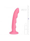 Ripples Silicone Strap On Harness Dildo- Pink 848518016157 review