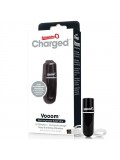 SCREAMING O RECHARGEABLE VIBRATING BULLET VOOOM BLACK 817483012419