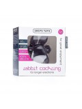SHOTS RABBIT COCK RING BLACK 8714273797780 photo