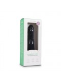 Silicone Realistic Vibrator Black 8718627526583 toy