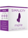 - MARIE FINGER VIBRATOR - PURPLE 8714273931498 image