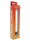 SLICK VIBRATOR SILVER VIBRATOR MULTI-SPEED 4890888662690 toy