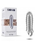 SONO N36 PENIS SLEEVE WITH EXTENSION TRANSPARENT toy