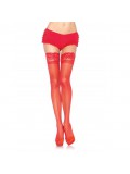 STAY UP SPANDEX SHEER THIGH HIGHS WITH SILICONE TOP 714718001746