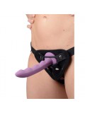 Sutra Fleece-Lined Strap On with Vibrator Pouch 848518015969