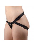 Sutra Fleece-Lined Strap On with Vibrator Pouch 848518015969 photo