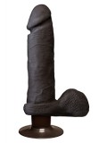 THE REALISTIC COCK VIBR 8'' BLACK 0782421014353