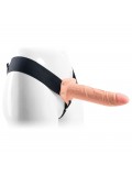REAL RAPTURE AIR FEELING 8' HOLLOW STRAP-ON WHITE