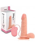 REAL RAPTURE EARTH FLAVOUR REALISTIC VIBRATOR 6.5'' WHITE