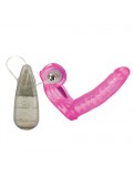 Ultimate Triple Stimulator Vibrating Cock Ring With Dong 0716770005083