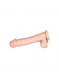 Vibrating Realistic Cock - 11 inch With Scrotum 8714273070838 photo
