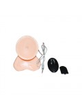 Vibrating Realistic Cock - 11 inch With Scrotum 8714273070838 image