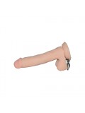 Vibrating Realistic Cock - 9 inch With Scrotum 8714273070791 photo