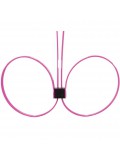 ZIP TIE CUFFS EXTENDED PINK 8714273065797